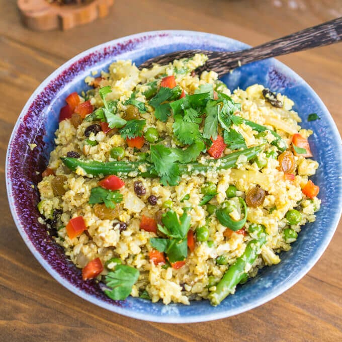cauliflower rice indian recipe