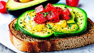 Vegan avocado toast