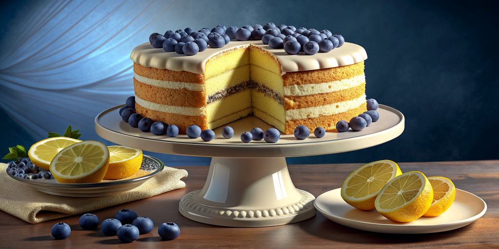 mary berry lemon and blueberry cake recipe